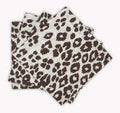 Set of 4 Cinder Iconic Leopard Napkins