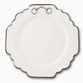 Pewter Bit Bone Salad/Dessert Plate