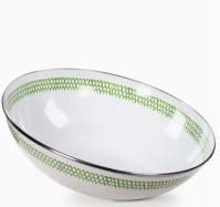 Green Scallop Catering Bowl