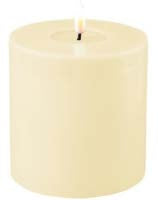 4X6 Cream Battery Powered Candle